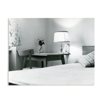 Photographie d'une chambre d'hôtel