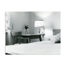 Photograph of a hotel room
