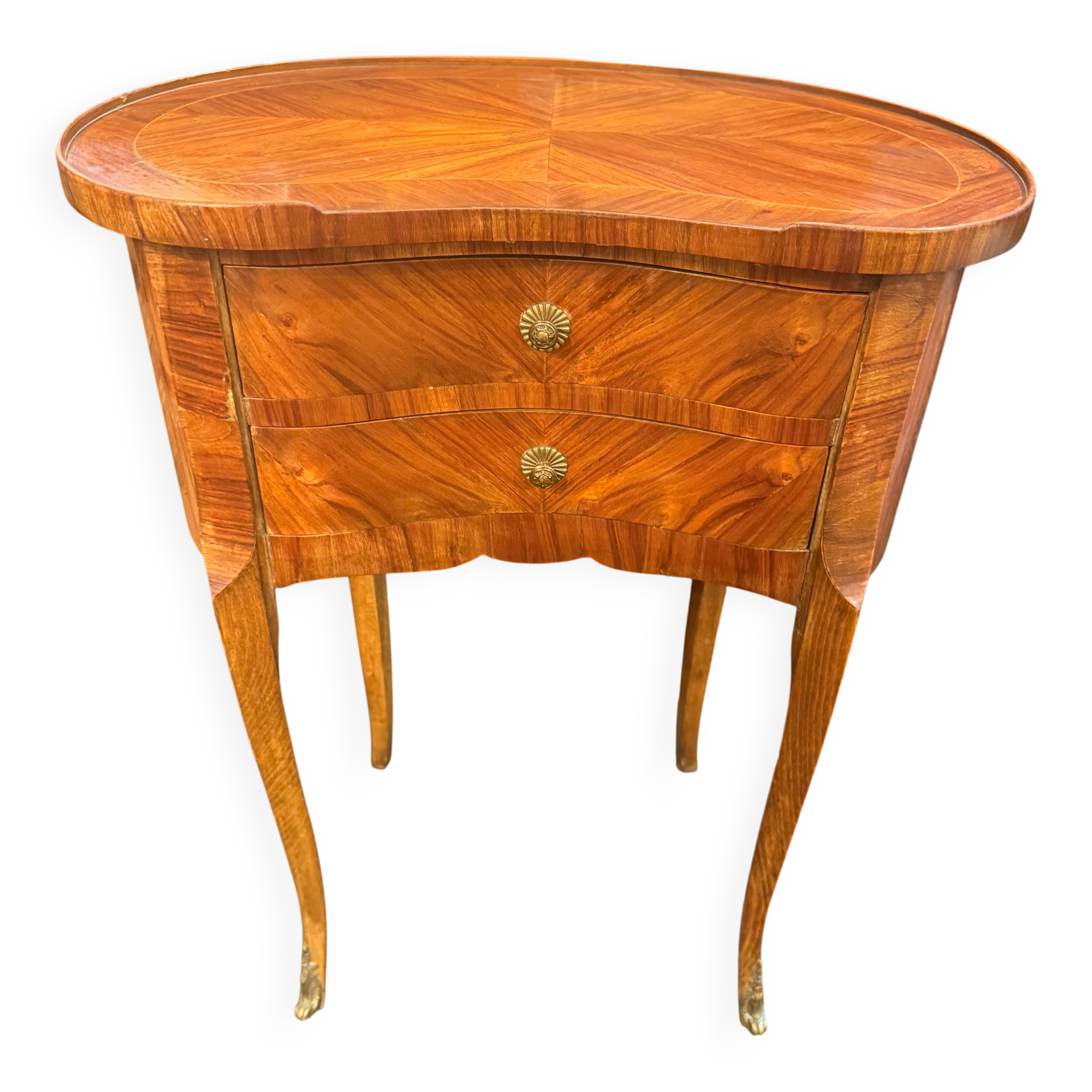 Marquetry Rognon bedside table