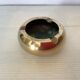 Individual brass ashtray