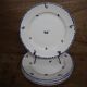 5 flat plates from the Nimy Royal Imperial Manufacture, Belgian manufacture