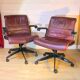 Paire de fauteuil cuir Par Richard Sapper pour Knoll
