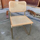 Mid-Century Modern Italian Marcel Breuer B64 Cesca Chair, 70s