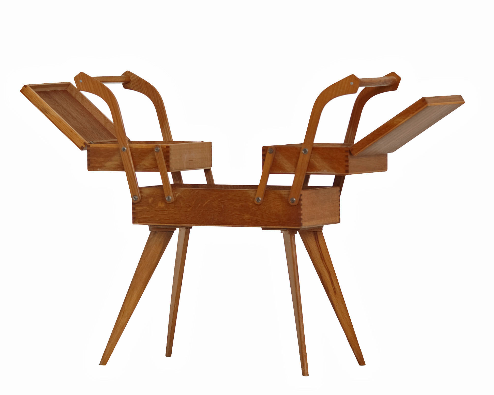 Vintage sewing basket