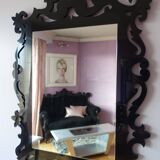 Elegant and timeless oriental black mirror