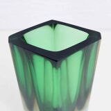 Vase en verre de Murano, Sommerso, 1970