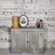Patinated grey Parisian buffet