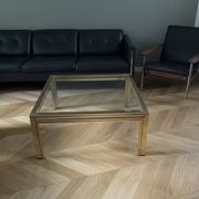 Square coffee table pierre vandel paris