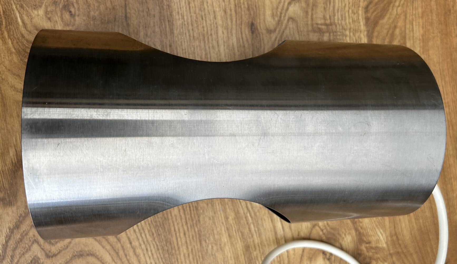 Suspension chrome UFO, space age, années 70.