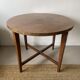 Old round side table