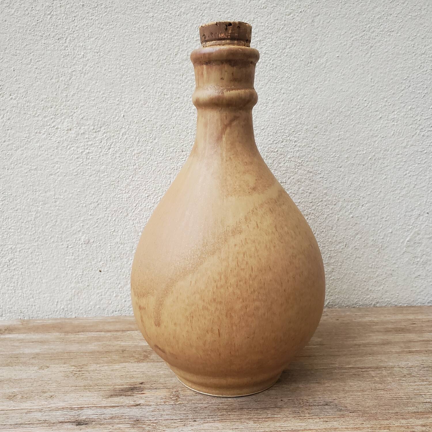 Rhodaceram stoneware bottle/vase