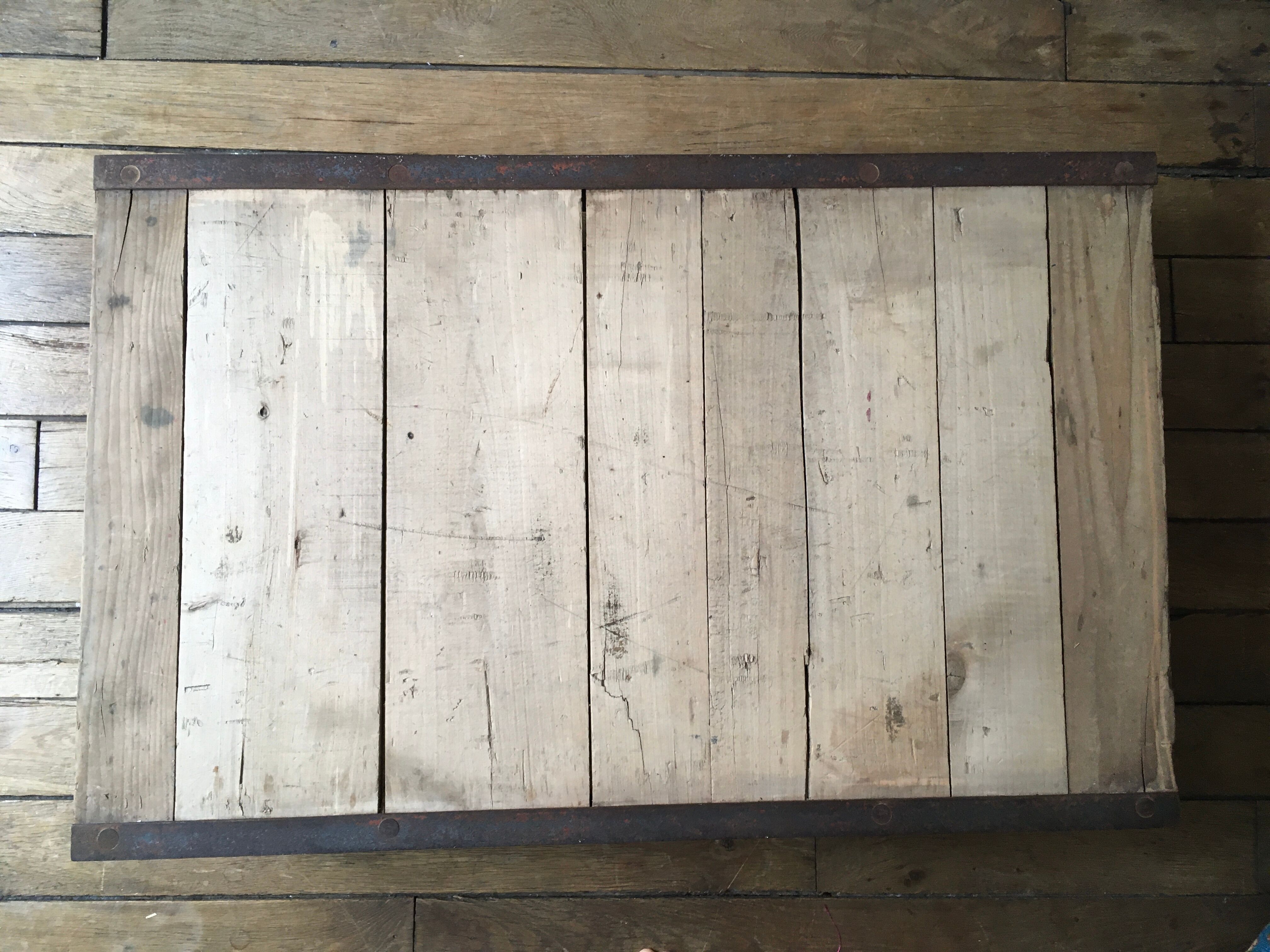 Industrial coffee table