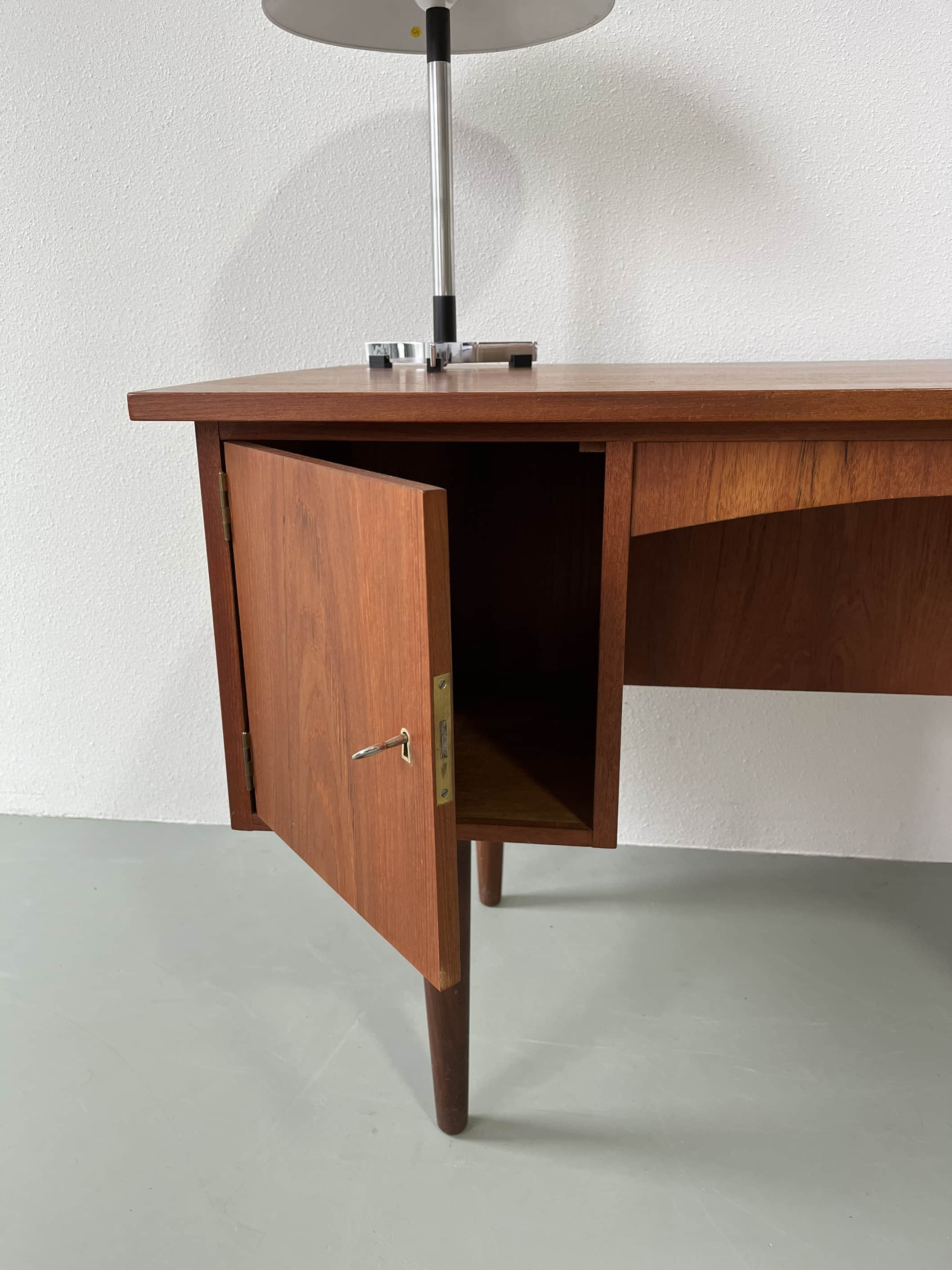 Danish design desk teak