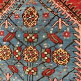 Tapis ancien persan nord ouest pour couloir fait main 107x325 cm