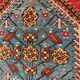 Tapis ancien persan nord ouest pour couloir fait main 107x325 cm
