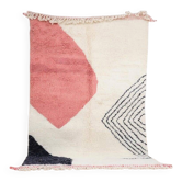 Pure wool handwoven traditional rug size 140/260 cm