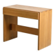 Desk in solid elm by Maison Regain, 1970s.