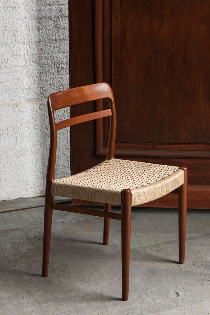 Set of 4 dining chairs by Henry W. Klein for Bramin, Denmark, 1960