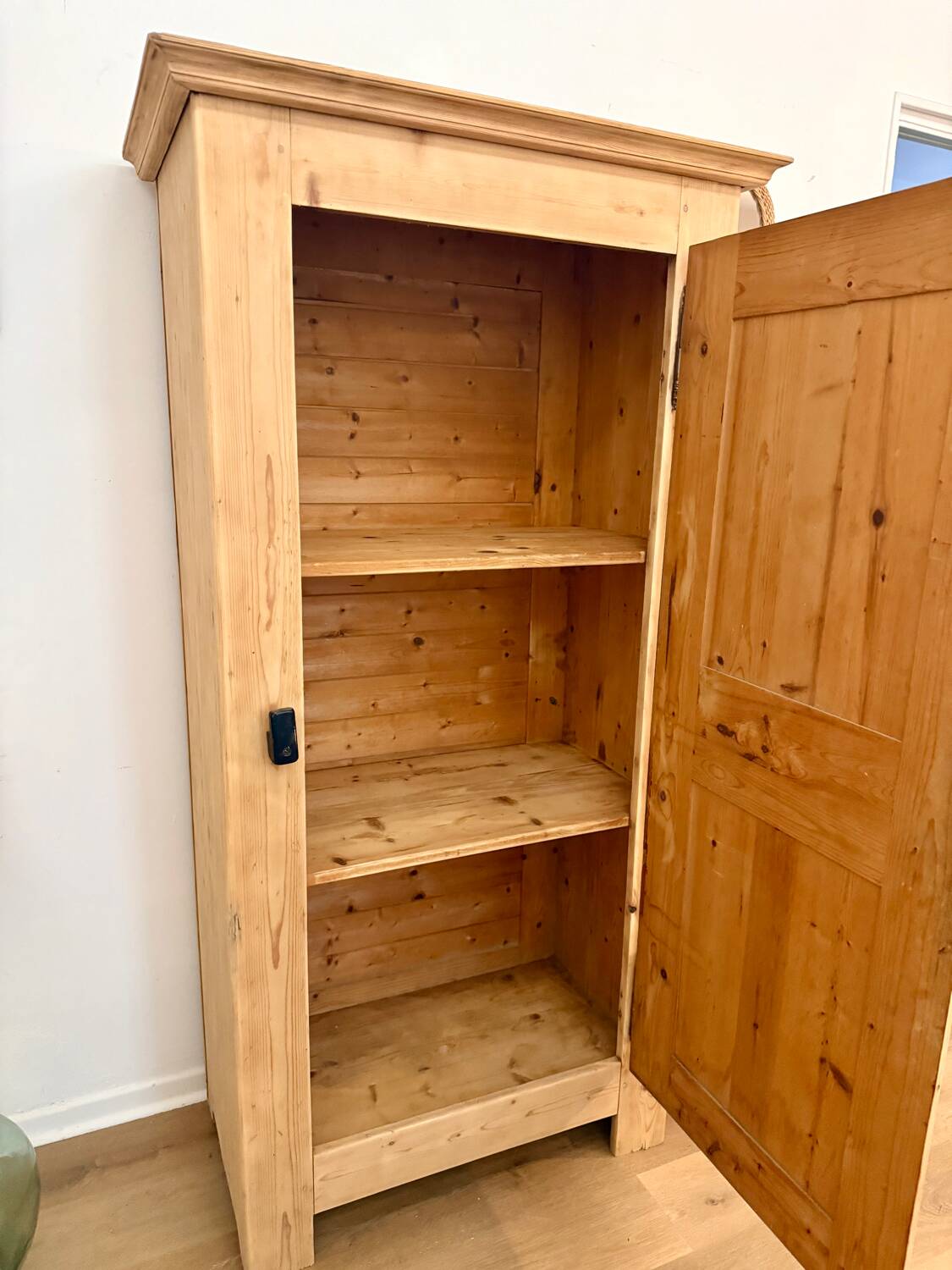 Solid wood cupboard