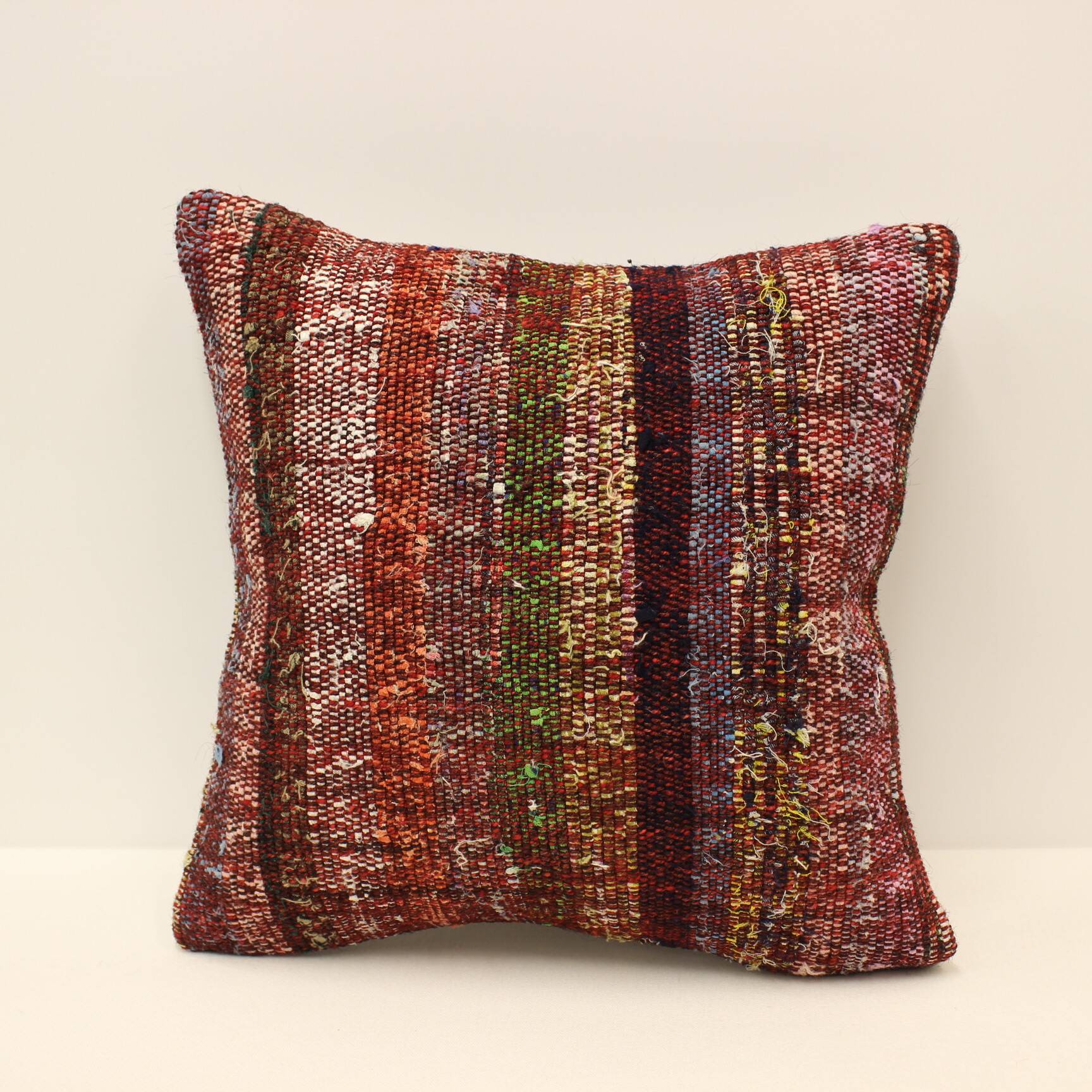 Turkish kilim cushion,40x40 cm,k-1312