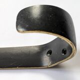 Set of coat hooks, brass hooks, design attributed to Carl Auböck, 1950s, Modernist, Vintage