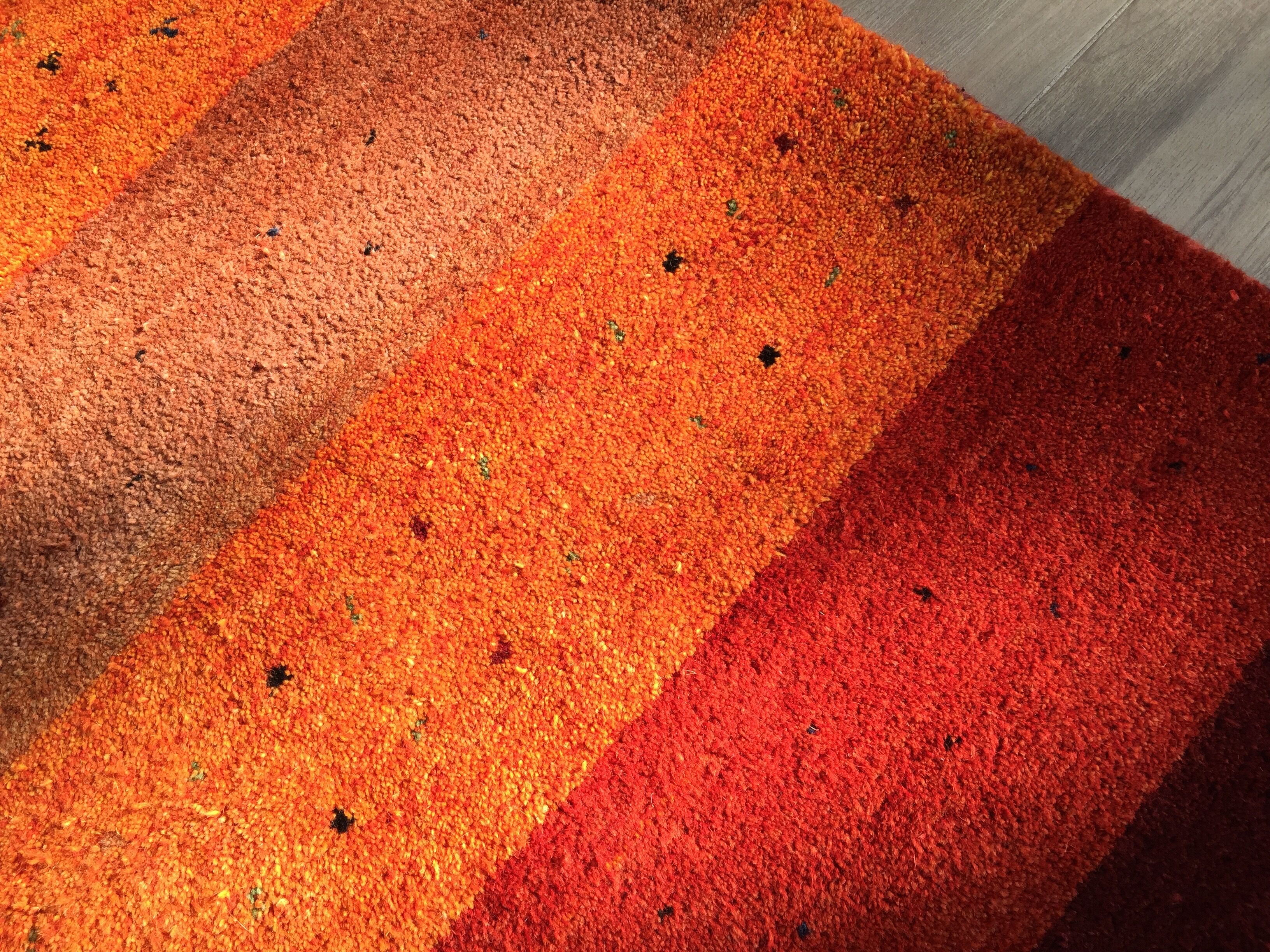 Indian carpet gabbeh 100% wool - 94x157 cm