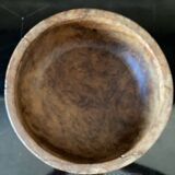 Olive wood salad bowl
