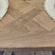Table style regence en chene massif