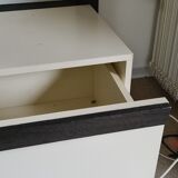 Vintage 70s wall unit and table "Neveada" bj J Penetenrieder