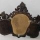Ancien Miroir Mural Vintage Avec Rangement Imitation Bois