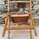 Vintage Wooden Folding Chair