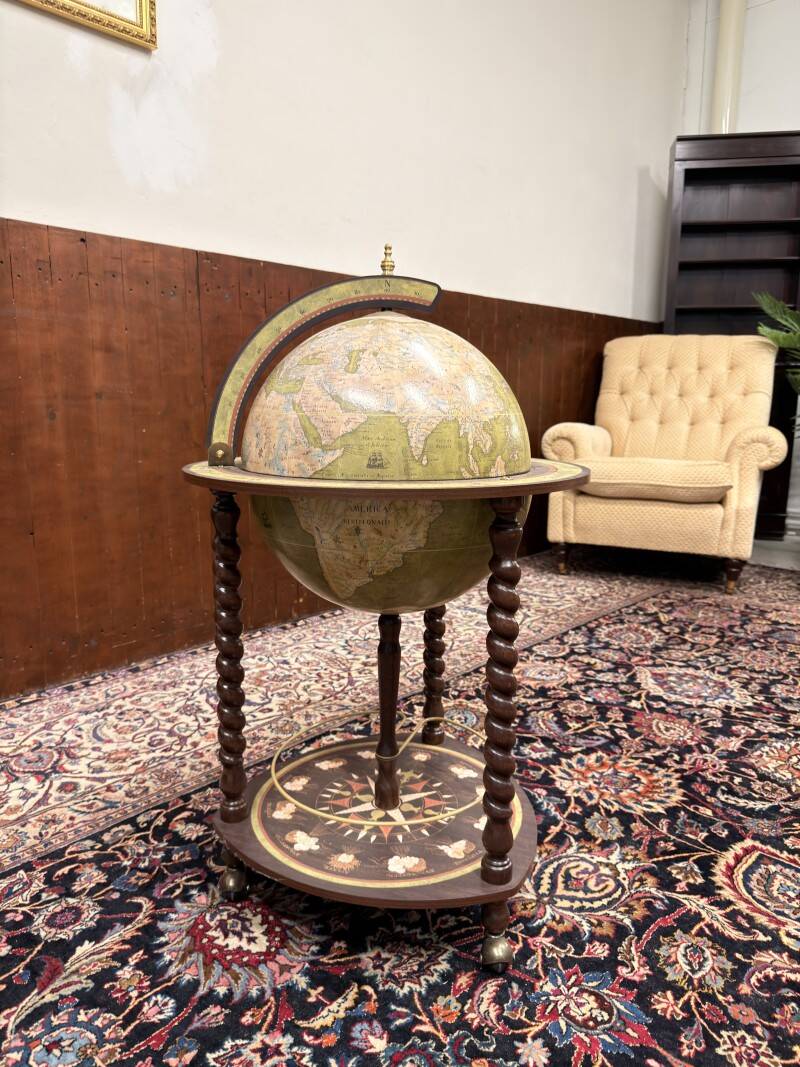 Bar Globe au sol italien classique Zoffoli