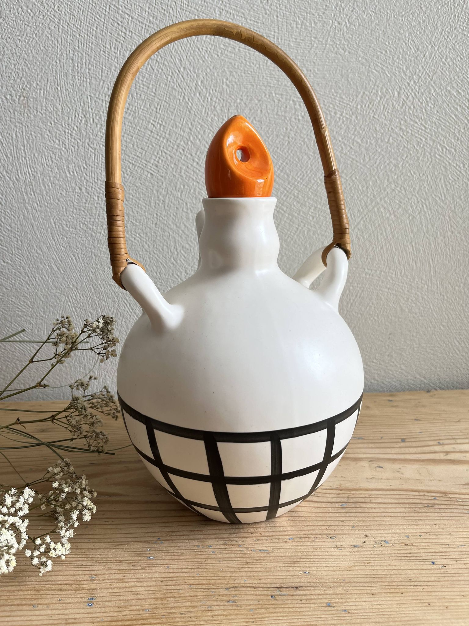 Lili Voltz Vintage Ceramic Rum Bottle
