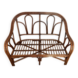 Rattan sofa