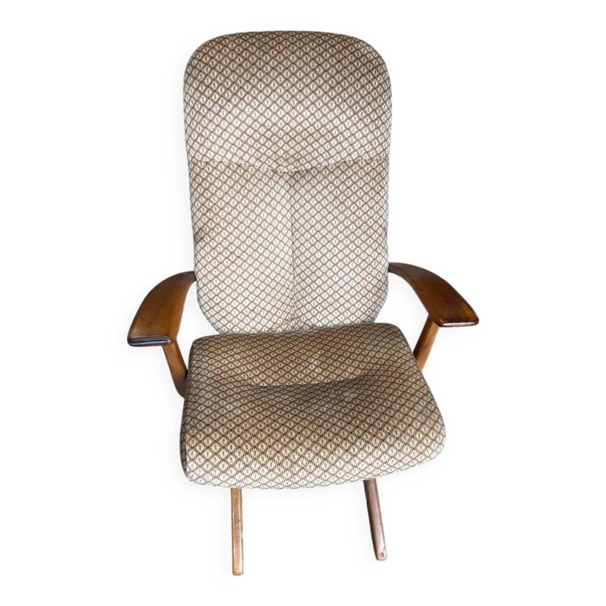 Fauteuil de relaxation vintage 4 positions