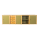 Five-piece profile system by Flötotto from the 1970s