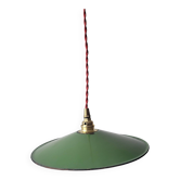 Workshop suspension in enamelled sheet metal