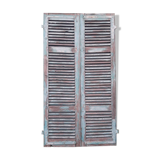 Paire de volets à persiennes H220xL120cm