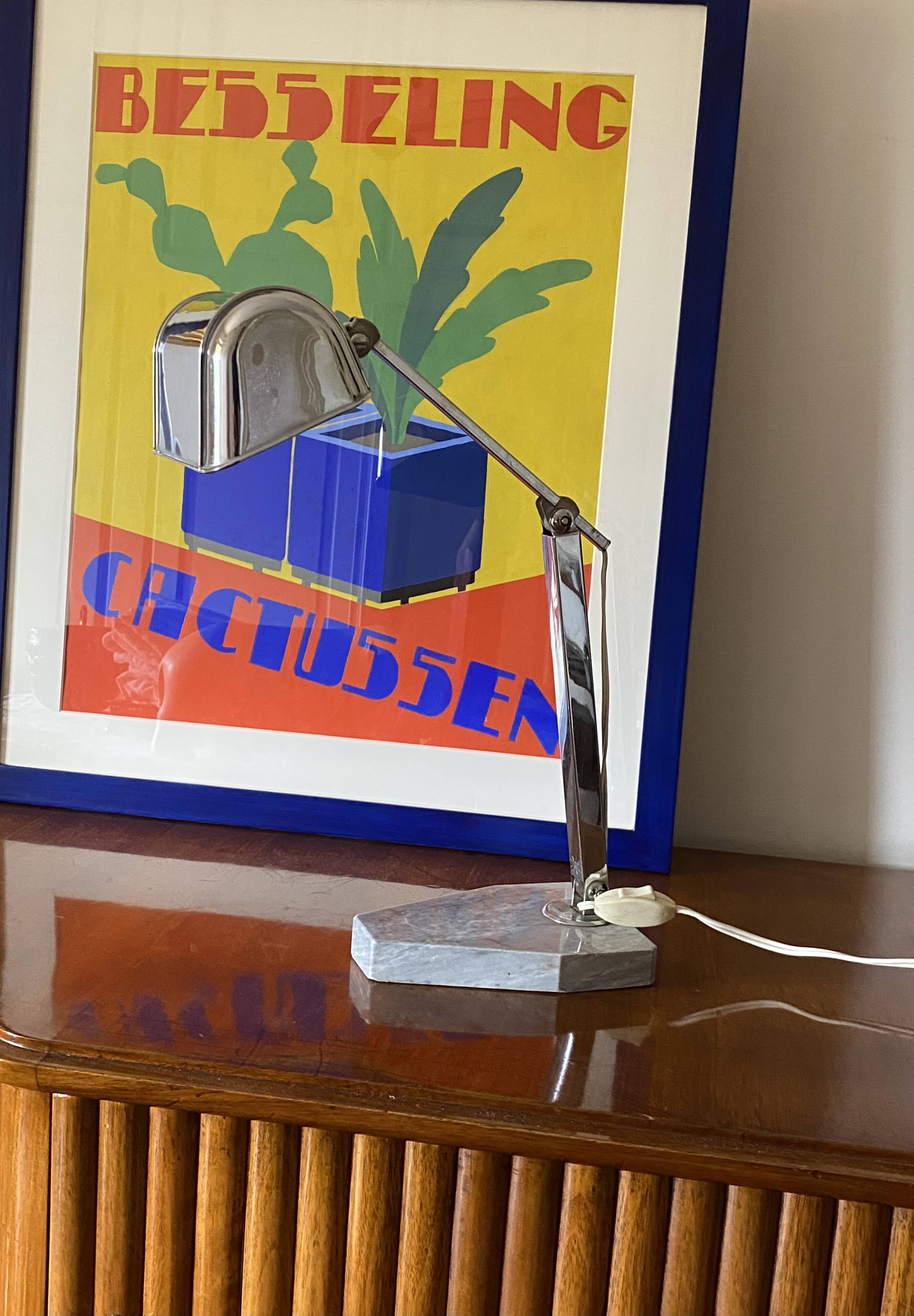 Art Déco desk Lamp, Fare France, circa 1930