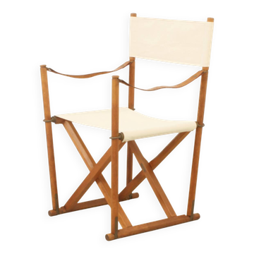 Mogens Koch MK16 chaise pliante Safari pour Cado, Danemark