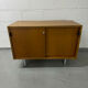 Florence Knoll furniture in teak from the 1970s.