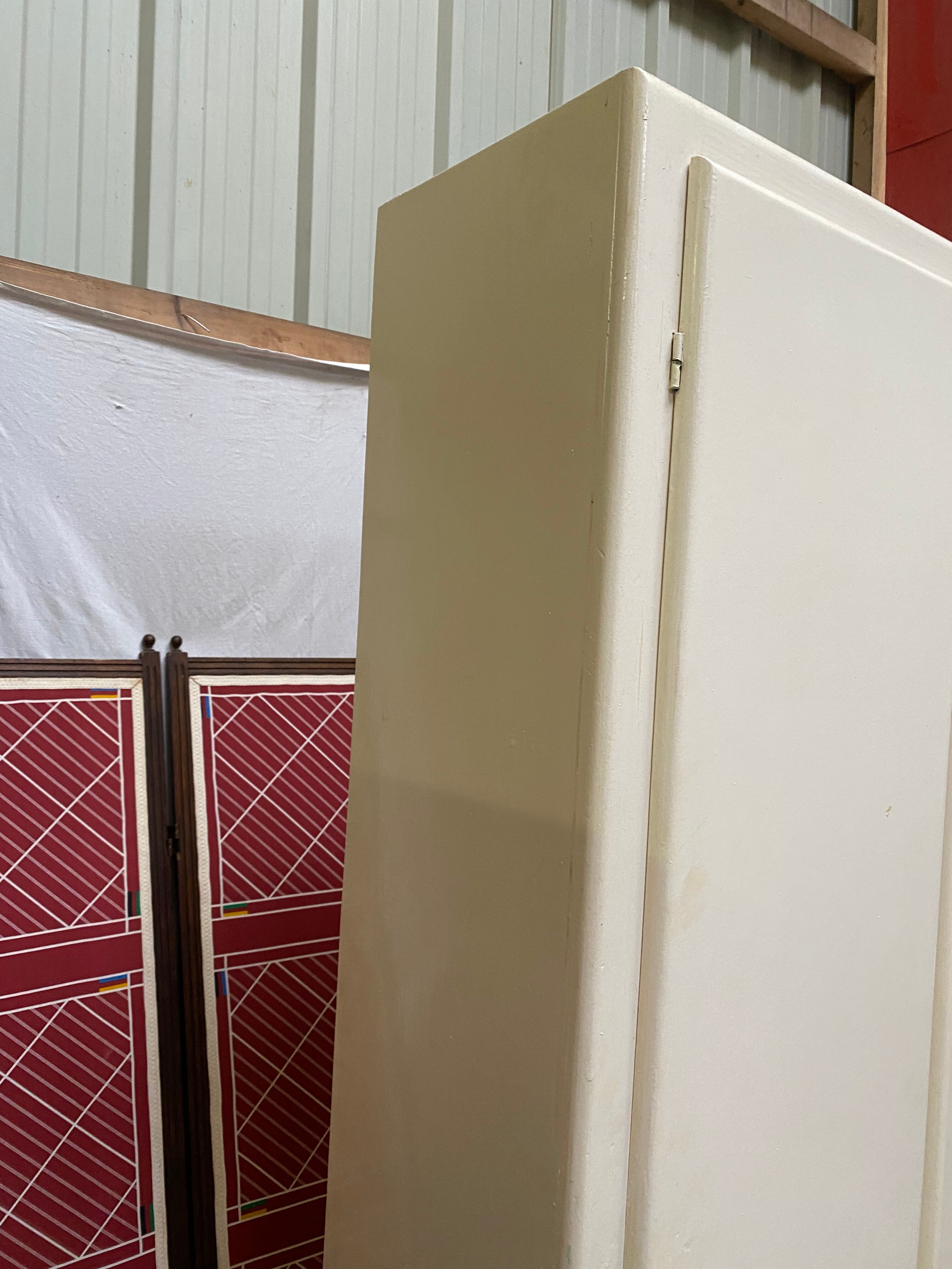 Parisian wardrobe 50s, two doors, two drawers