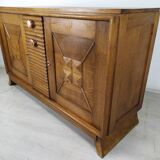 Brutalist art deco sideboard