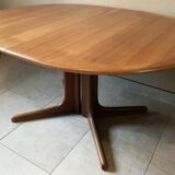 Baumann teak table in Scandinavian style circa 1960 extendable
