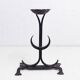 Brutalist iron candle holder 1950