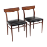 Set of 2 vintage chairs from Lübke made in the 60