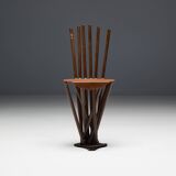 Industrial Wabi Sabi Primitive Chairs, France, 1950s