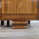 Pair of Art Decò walnut nightstands, 1940
