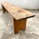 Old church pew