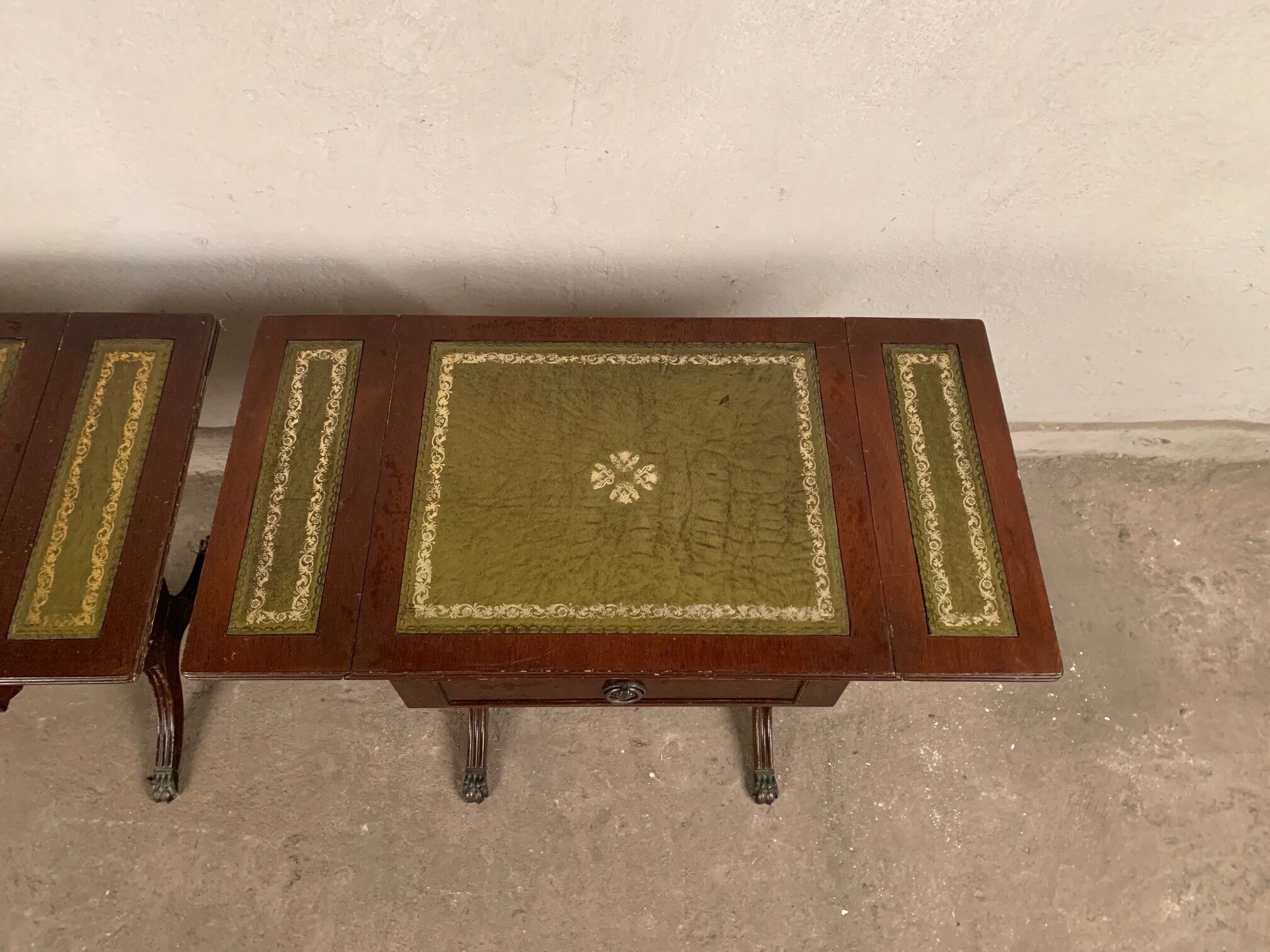 A pair of  side tables, 1950s